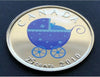 2010 Canada 25 cents coloré bienvenue bébé