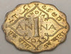 1941 India British one Anna  VF