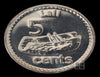 Fiji 2014 5-cent fish coin 19.5mm