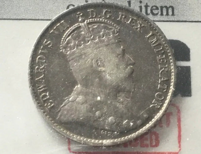 1903 Kanada Silber Kleine 5-Cent-Münze Geringe Auflage