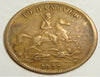 1837 to hanover Great Britain game counter victoria token copper world coin High Grade