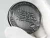 Lucky Coin -I Love you- Craft Gift Coin Colored Silver Plated