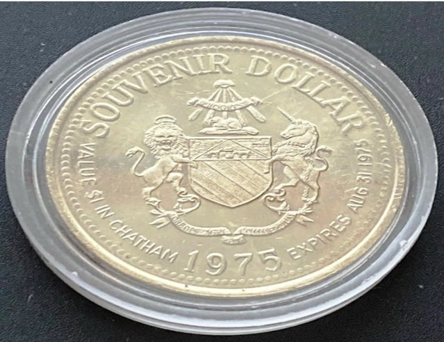 1975 Chatham Ontario Token 1 Dollar commercial - Dollar souvenir