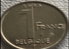 1995 Belgian 1 franc VF