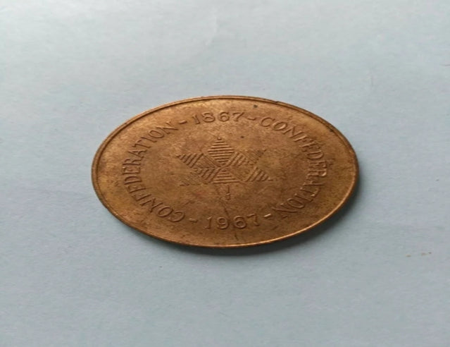 1967 Canada Confederation Commemorative Token