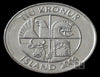 2008 Iceland 10 kroner 28mm fish coin