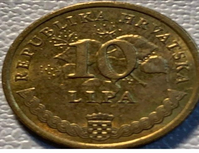 2011/2012 Croatie 10 lipa VF