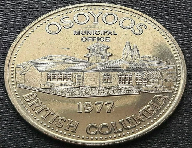 1977 Dollar commercial Osoyoos de la Colombie-Britannique - Bureau municipal