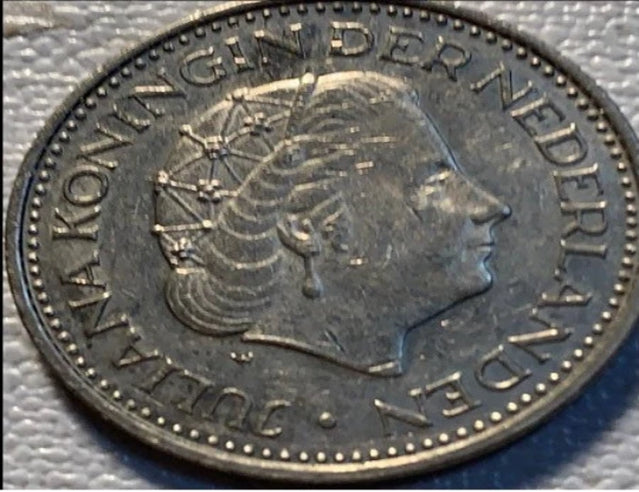 1972 Niederlande 1 Gulden SS