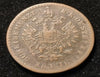 1859-V Austria 5/10 Kreuzer Old Coin