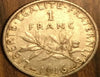 1916 France silver 1 franc semeuse coin république franchise