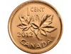 2012 1 Cent Canadian Penny Non Magnétique BU