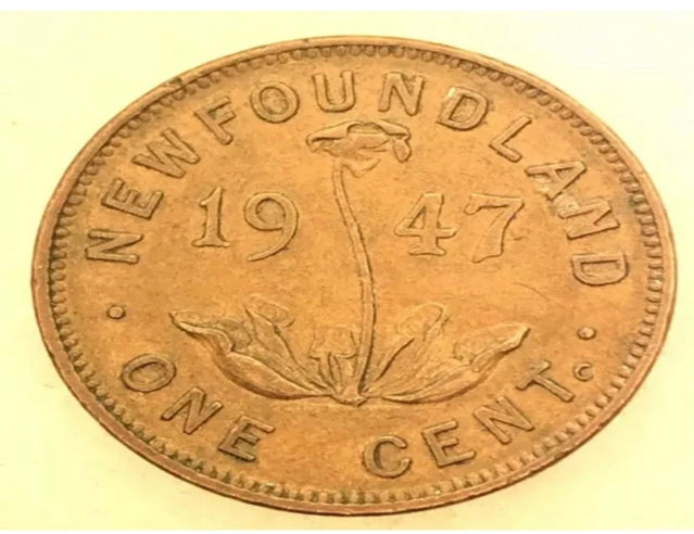 1947 Neufundland kleiner Cent VF