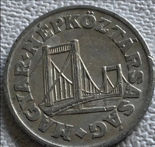 1986 Hungary 50 filler VF