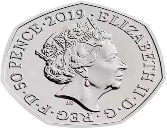 Paddington Bear UK 2019 50p Gedenkmünze Tier Kupfer Nickel Münze neu UNC