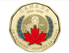 2020 Canadian Signing Of The United Nations Charter 75th Anniv Coloured Loonie Dollar Coin BU