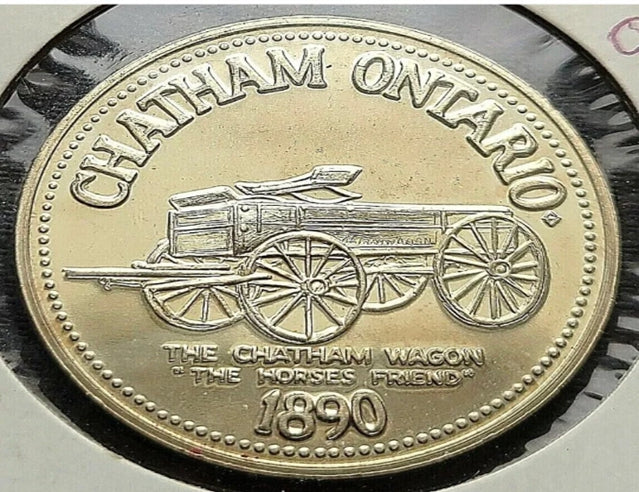 1976 Chatham Ontario 1 Trade Token – Der Chatham Wagon