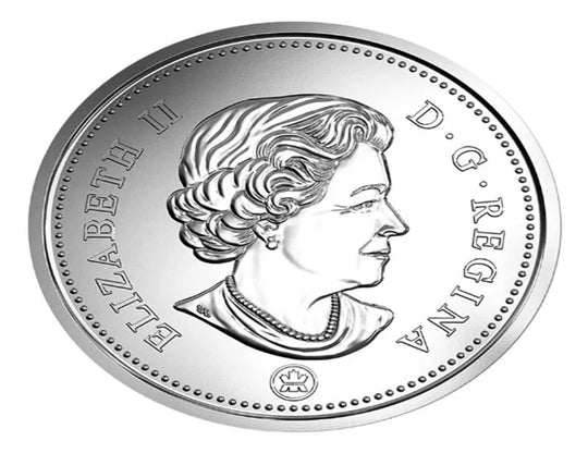 2010 Kanadische 50-Cent-Wappen-Halbdollar-Münze BU