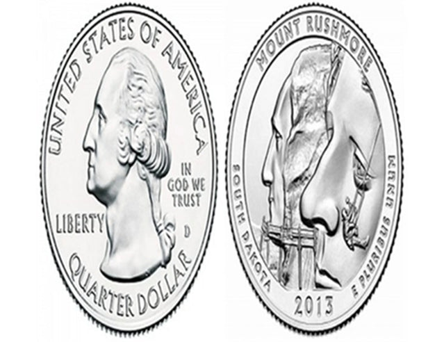 2013 Amérique The Beautiful Quarters VF