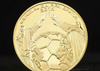 Lucky Coin - Brazil Soccer Craft Gift Coin Colored