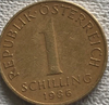 1986-1990 Österreich 1 Schilling VF