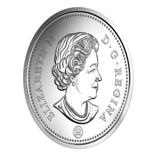 Pièce de circulation d'un demi-dollar avec armoiries canadiennes de 50 cents 2015 (brillant non circulé) provenant d'un rouleau de pièces à emballage spécial