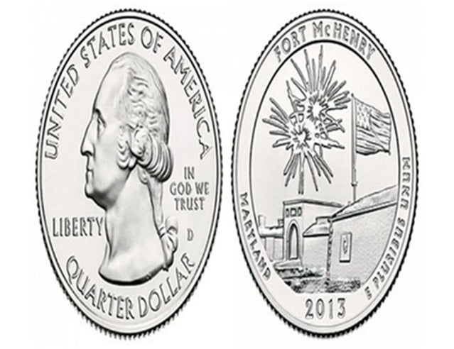 2013 Amérique The Beautiful Quarters VF