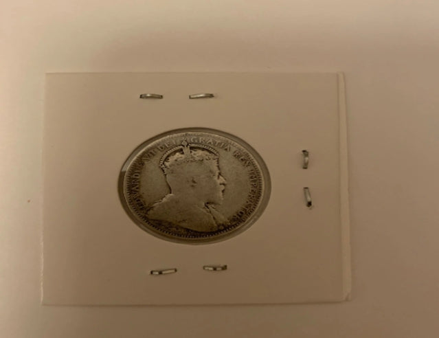 1906- Canada Silver Quarter - Circulé VF Condition