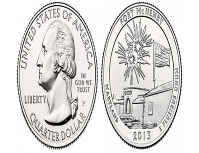 2013 Amérique The Beautiful Quarters VF