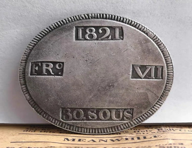 Hobo Coin – Schweizer Uhr in schützender Kunststoffkapsel mit Kupfergravur