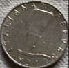 1972 Italy 5 lire VF