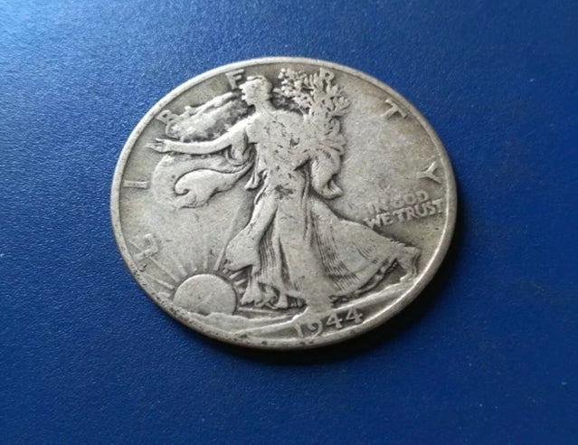 1944 U.S. Silver Walking Liberty Half Dollar