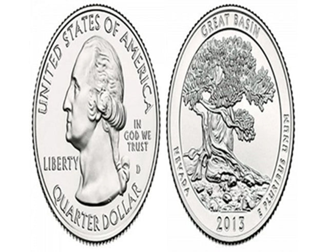 2013 Amérique The Beautiful Quarters VF