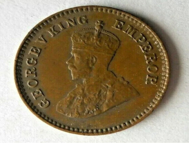 1919 Inde britannique 1/12 ANNA - AU - Grande pièce