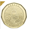 2021 Kanada Klondike Gold Rush Loonie Münze, farbig/ungefärbt BU