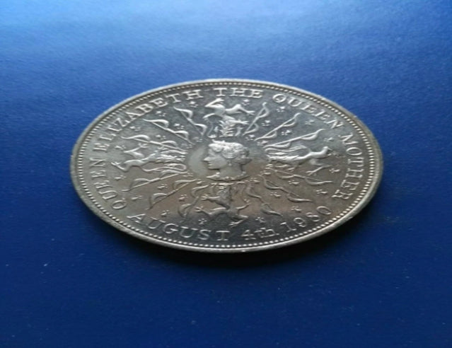 1980 Queen Mother Commemorative Crown Coin