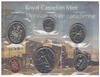 Canada : Ensemble de pièces de monnaie de qualité épreuve numismatique/hors-circulation de 1975