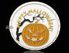 Pièce porte-bonheur Halloween citrouille Festival, pièces lumineuses double face, cadeau artisanal, plaqué argent coloré