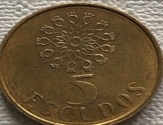 1996 Portugal 5 Escudos VF