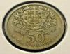 Portugal 1927 50-Centavo-Münze