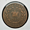 1880 W0 Newfoundland One Cent High Grade