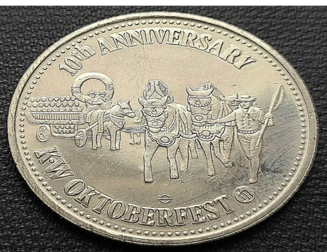 1978 Kitchener Waterloo Ontario 1 Trade Dollar - KW Oktoberfest