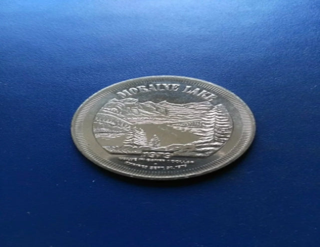 1979 Moraine Lake Commemorative Trade Dollar Coin