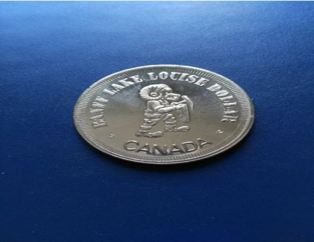 1979 Moraine Lake Commemorative Trade Dollar Coin