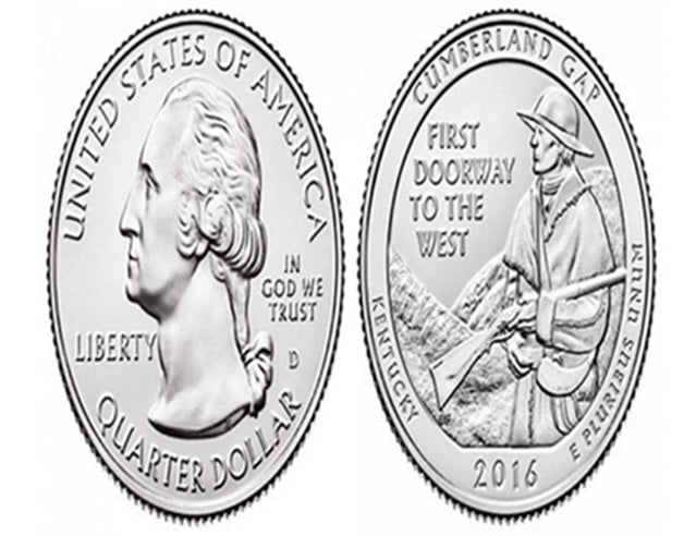 2016 America The Beautiful Quarters VF