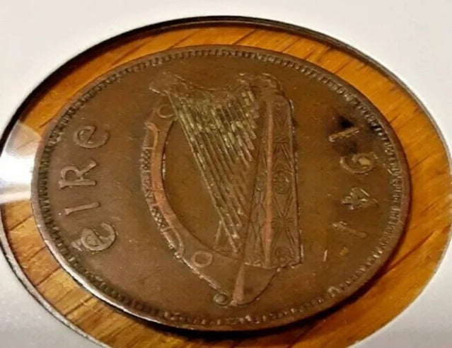 Ireland 1941 1 penny coin