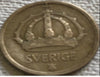 1950 Schweden 25 Erz VF