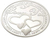 Lucky Coin - Love you -Craft Gift Coin Capsule Silver plated