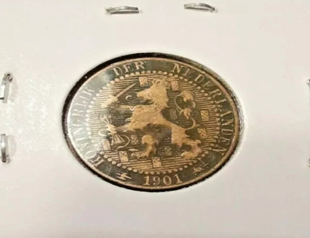 Pays-Bas 1901 Pièce de 1 cent TTB