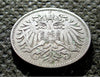 alte Münze des Kaiserreichs Österreich-Ungarn 10 Heller 1894 Franz Josef I